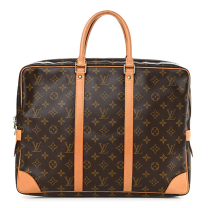 Louis Vuitton Monogram Porte-Documents Voyage Briefcase 1 of 11