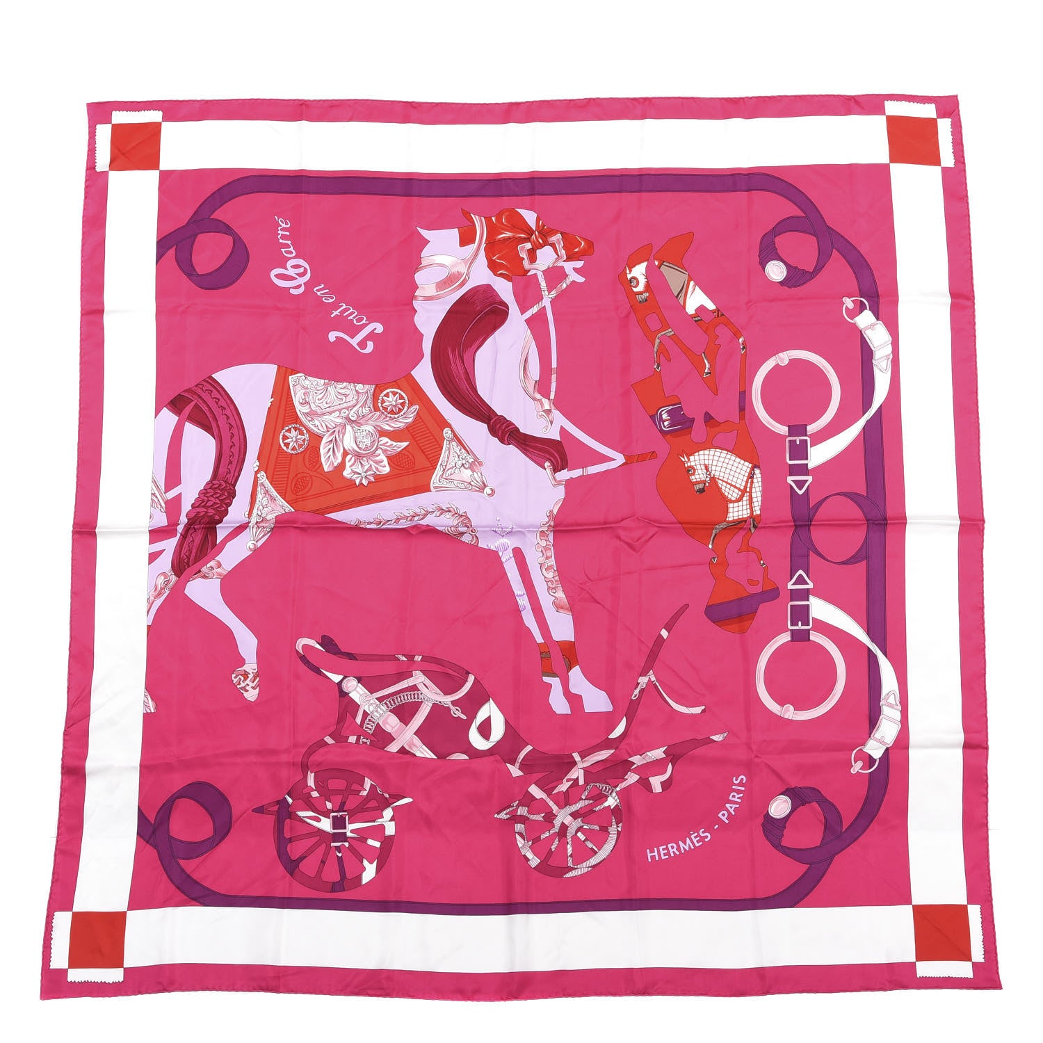 Hermes Silk Tout En Carre Shawl 140 1 of 4