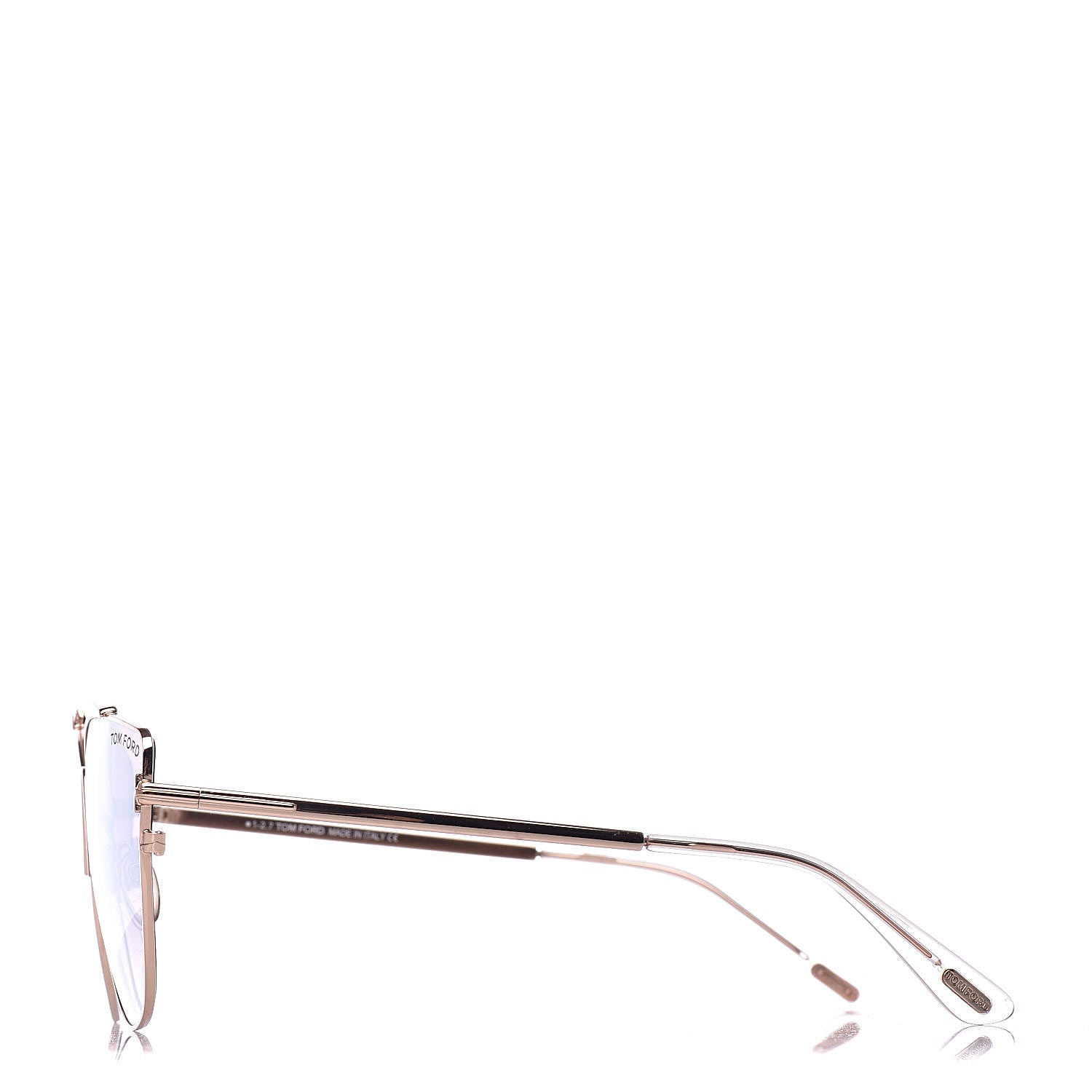 Tom Ford Jacquelyn Aviator Sunglasses TF563 Gold 3 of 8