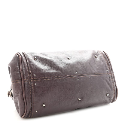 Chloe Calfskin Medium Paddington Satchel Purple 4 of 9