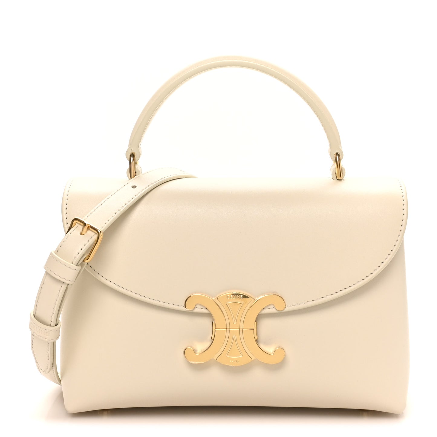 Smooth Satinated Calfskin Teen Nino Rice