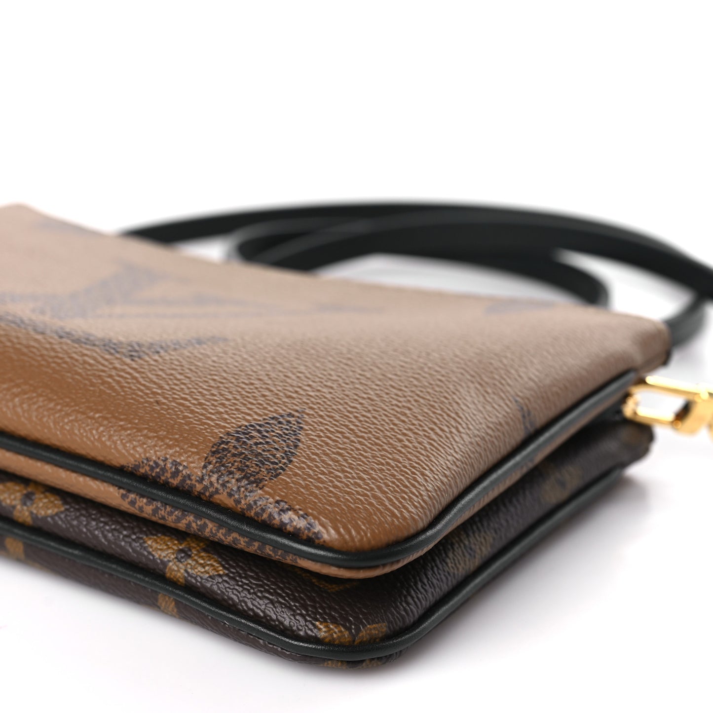 Reverse Monogram Giant Double Zip Pochette