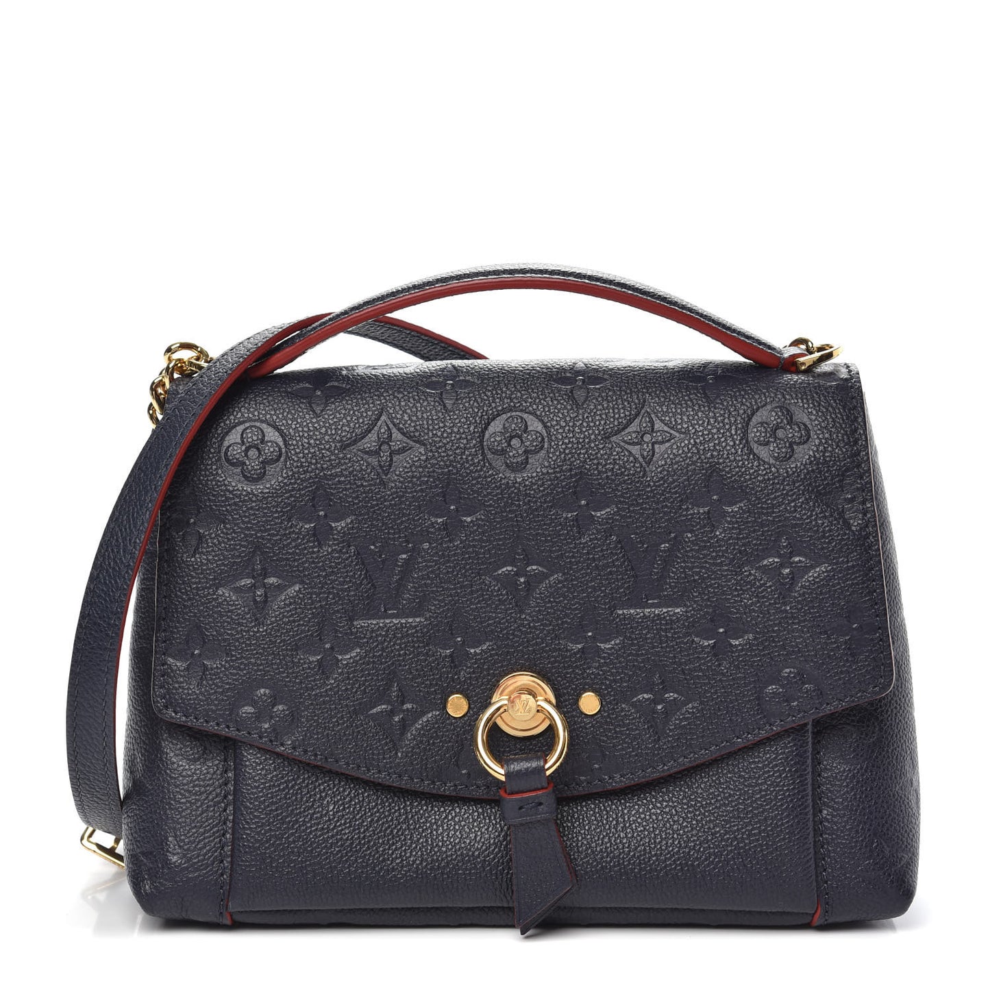 Empreinte Blanche BB Marine Rouge
