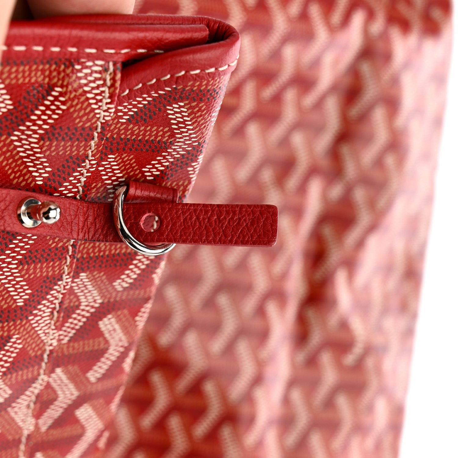 Goyard Goyardine Saint Louis PM Red 8 of 13