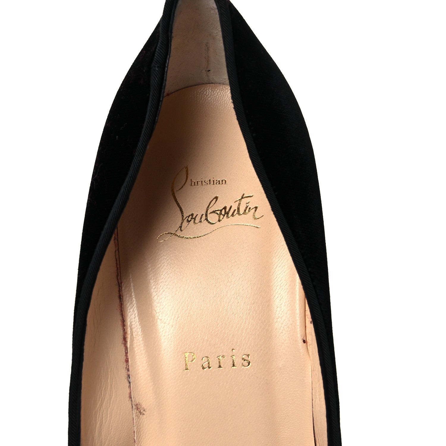 Christian Louboutin Velvet Madame Menule Bow 100 Pumps 41.5 Black 7 of 9