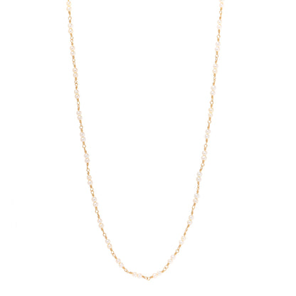 Temple St. Clair 18K Yellow Gold Pearl Karina Necklace 1 of 5