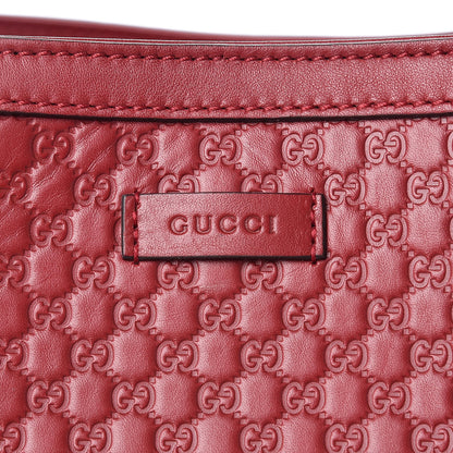 Gucci Soft Microguccissima Large Tote Red 6 of 10