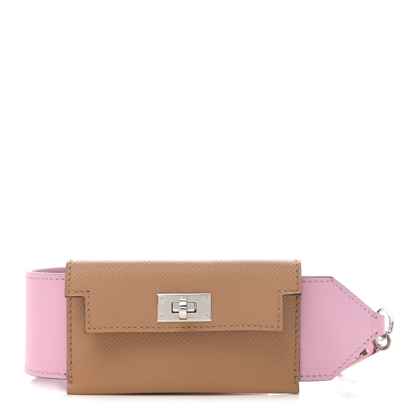 Swift Epsom Pocket Kelly Shoulder Strap Mauve Sylvestre Chai