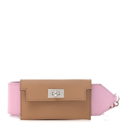 Hermes Swift Epsom Pocket Kelly Shoulder Strap Mauve Sylvestre Chai 1 of 6