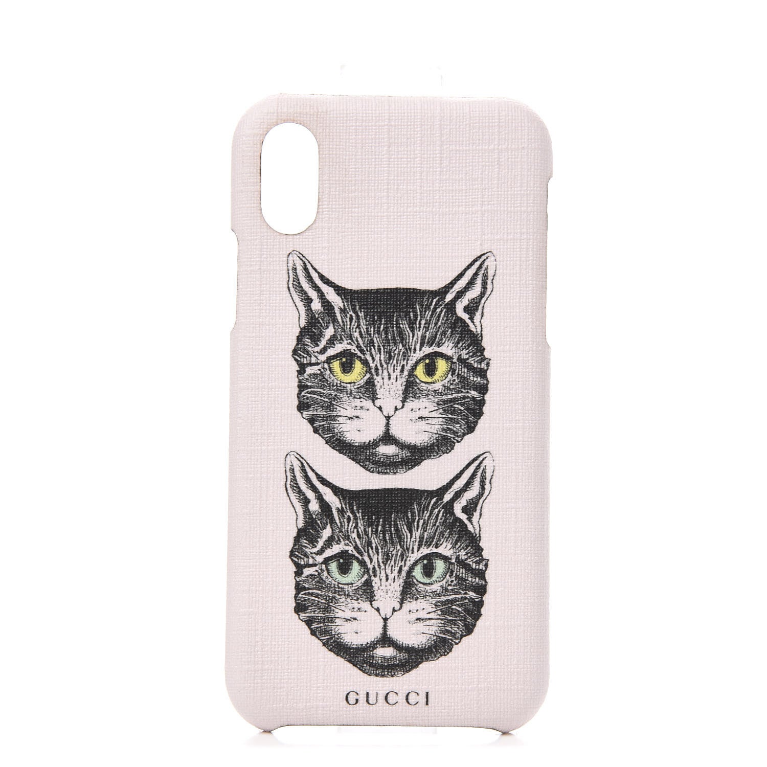 Gucci Supreme Canvas Mystic Cat iPhone X/XS Case Pink 1 of 5