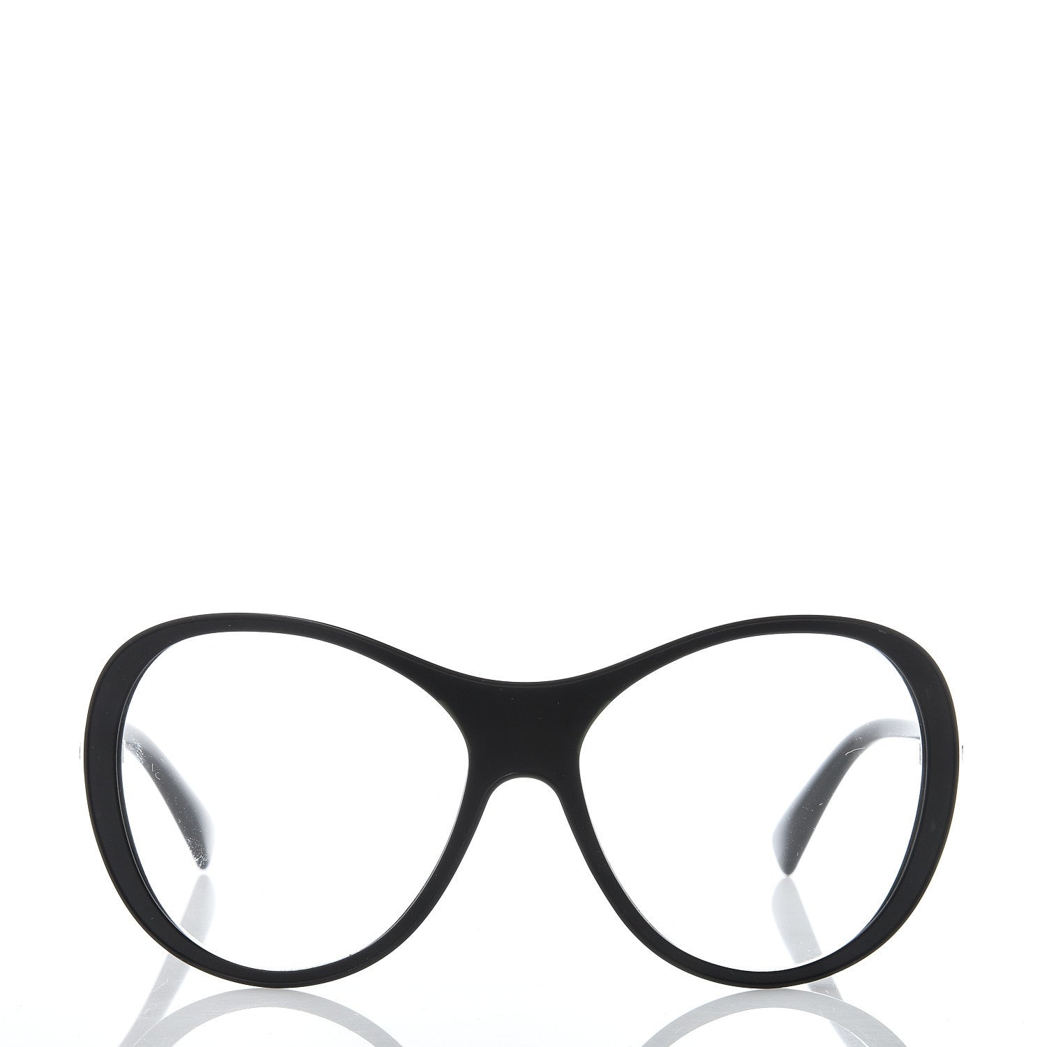Chanel Clip On Sunglasses 71230 Mirror Grey Black 8 of 10