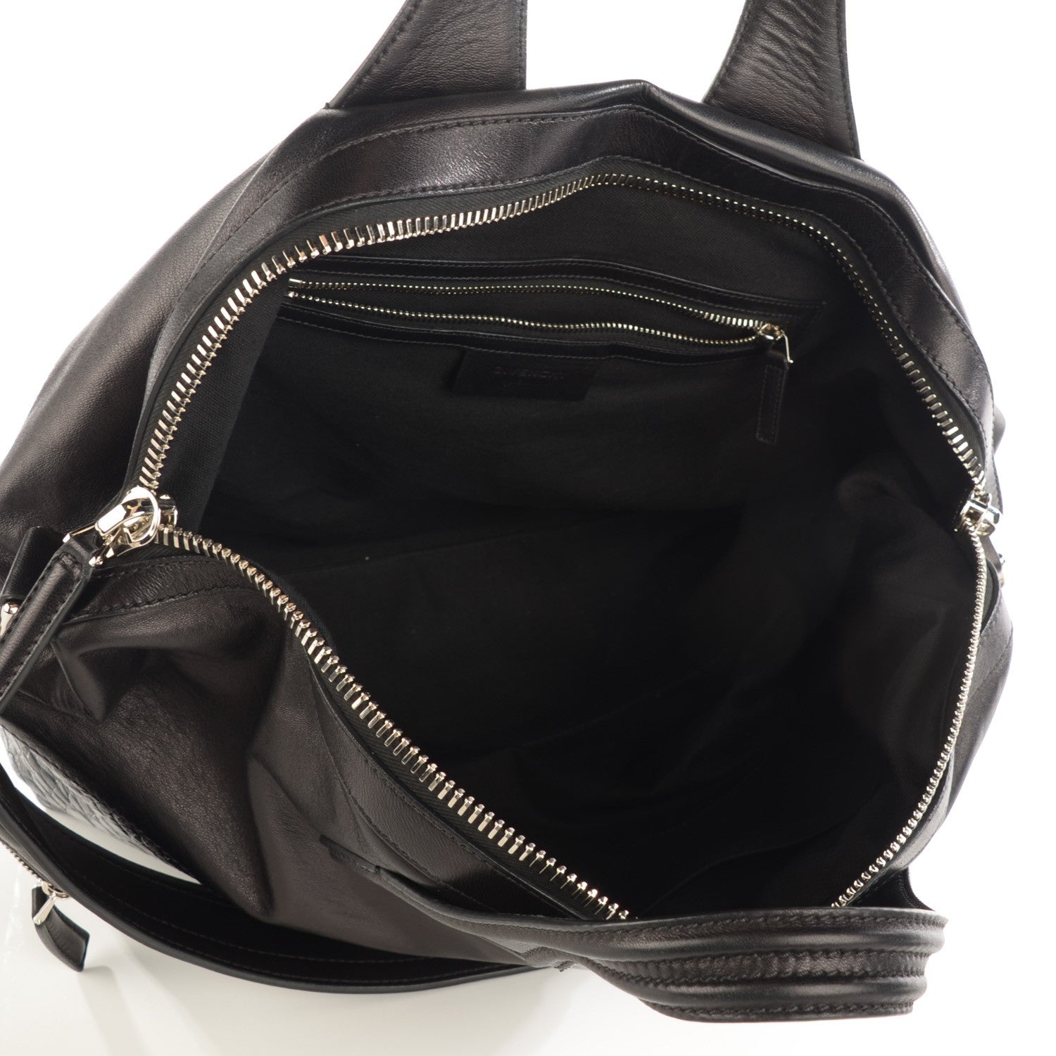Givenchy Calfskin Crocodile Embossed Medium Nightingale Black 5 of 8