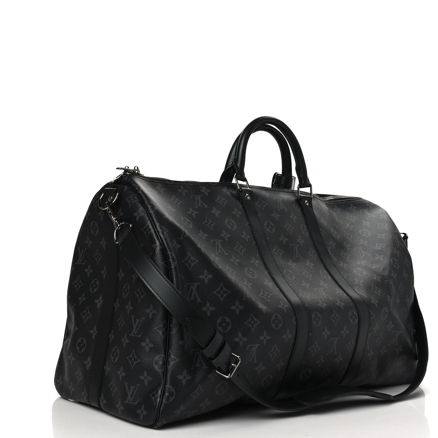 Louis Vuitton Monogram Eclipse Keepall Bandouliere 55 3 of 11