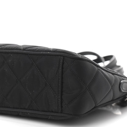 Prada Nylon Tessuto Impuntu Quilted Crossbody Bag Black 10 of 10