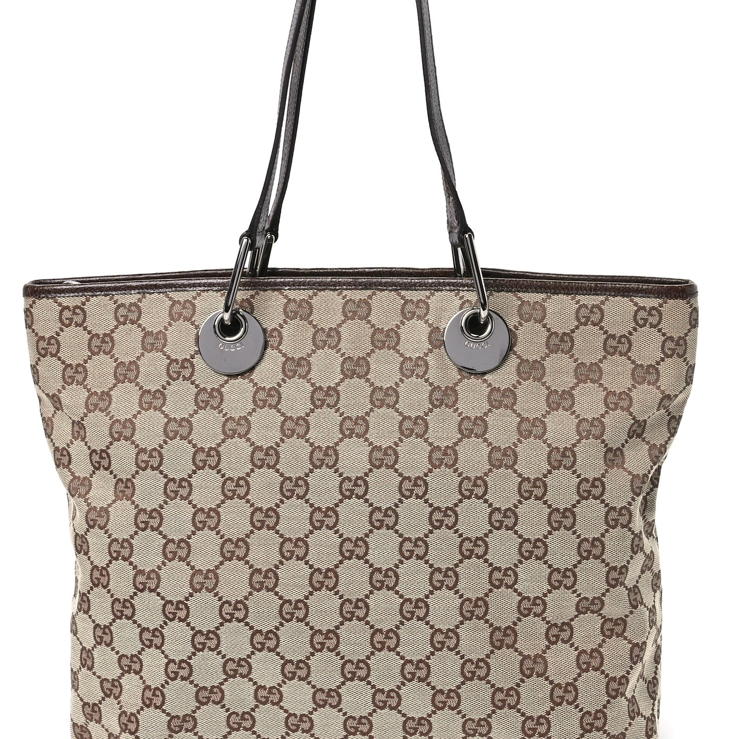 Monogram Eclipse Tote Gold