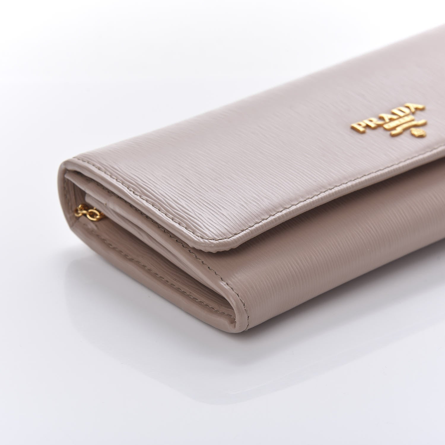 Prada Vitello Move Continental Flap Travel Wallet Cammeo 6 of 10