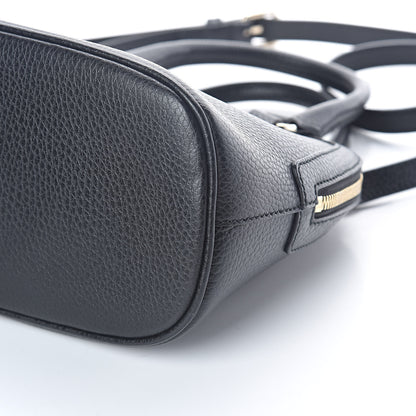Gucci Dollar Calfskin Small GG Charm Dome Bag Black 9 of 9