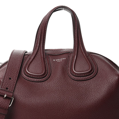 Givenchy Waxy Grained Calfskin Small Nightingale Oxblood 10 of 10