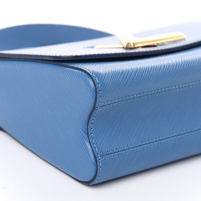 Louis Vuitton Epi Twist Shoulder Bag MM Blue Jean 6 of 9