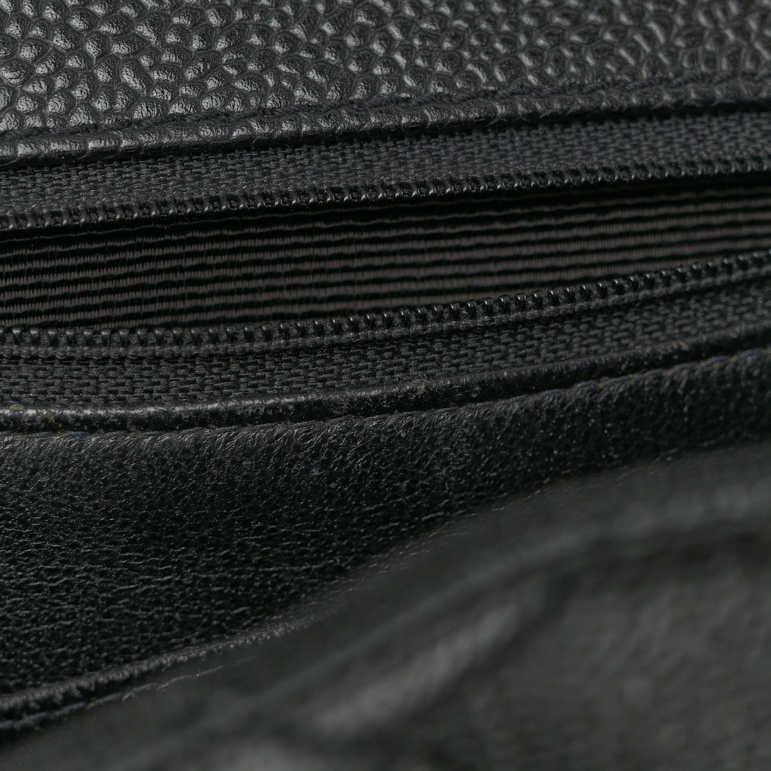 Chanel Caviar Quilted Jumbo Kelly Flap Black 11 of 16