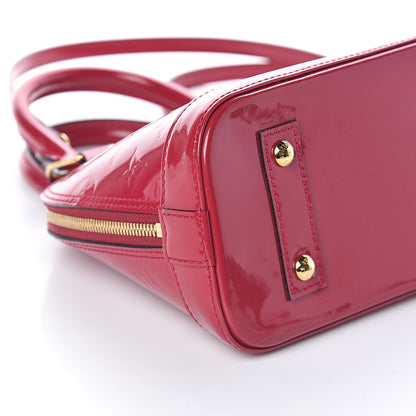Louis Vuitton Vernis Alma BB Rose Indien 8 of 9
