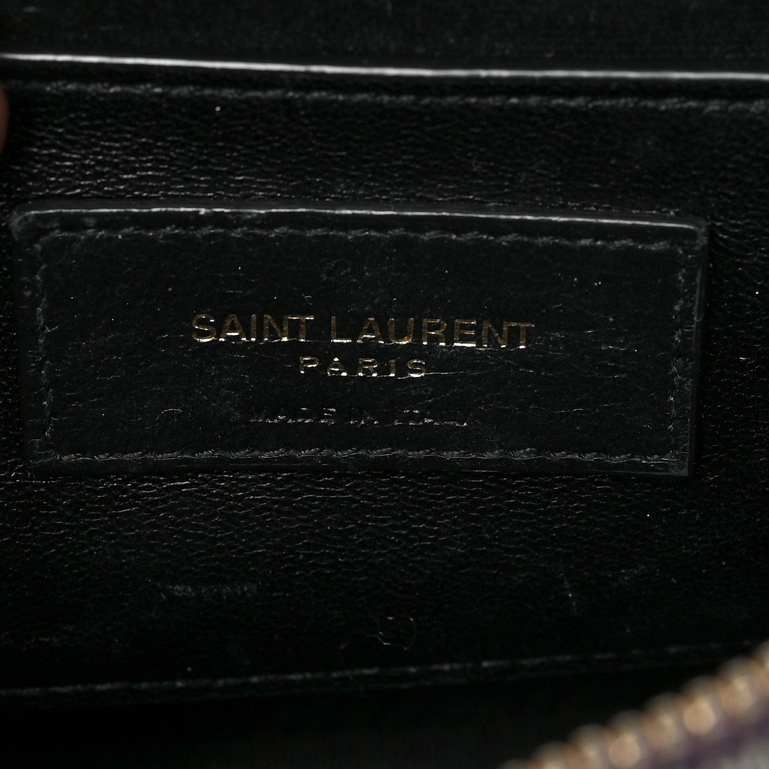 Saint Laurent Denim Quilted 80's Vanity Bag Bleached Lilac 6 of 9