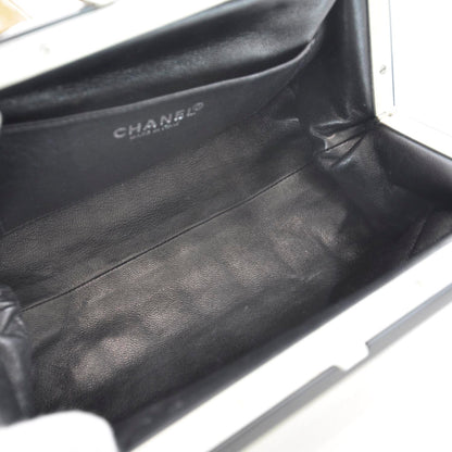 Chanel Lambskin Chocolate Bar Quilted Frame Bag Beige 12 of 12