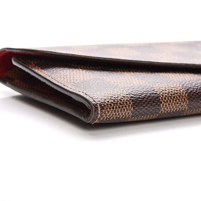 Louis Vuitton Damier Ebene Josephine Wallet Red 9 of 11