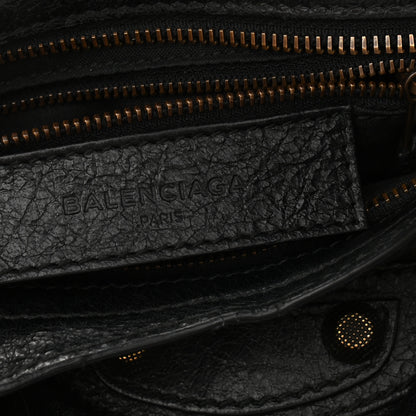 Balenciaga Agneau Giant 12 Gold Hardware Mini City Black 6 of 9