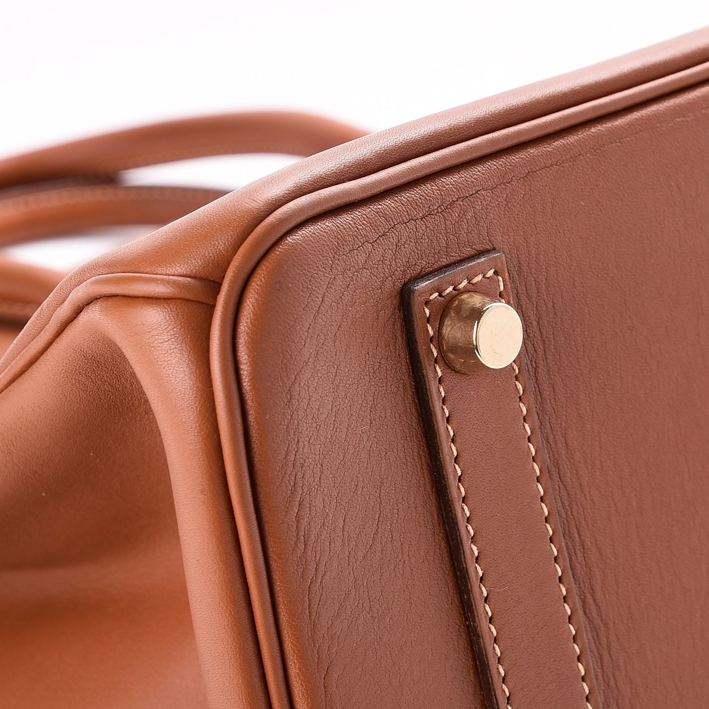 Natural Barenia Birkin 35 Fauve