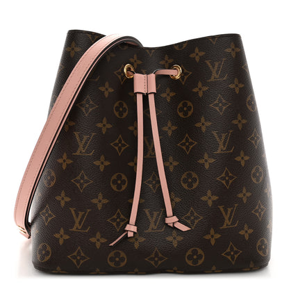 Louis Vuitton Monogram Neonoe MM Rose Poudre 1 of 9