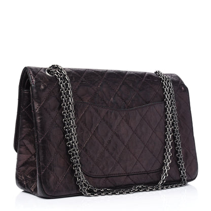 Chanel Metallic Aged Calfskin Quilted 2.55 Reissue 227 Flap Brown 3 of 5