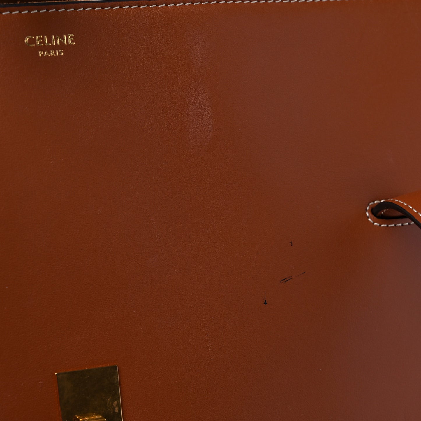 Calfskin Large Soft 16 Bag Tan