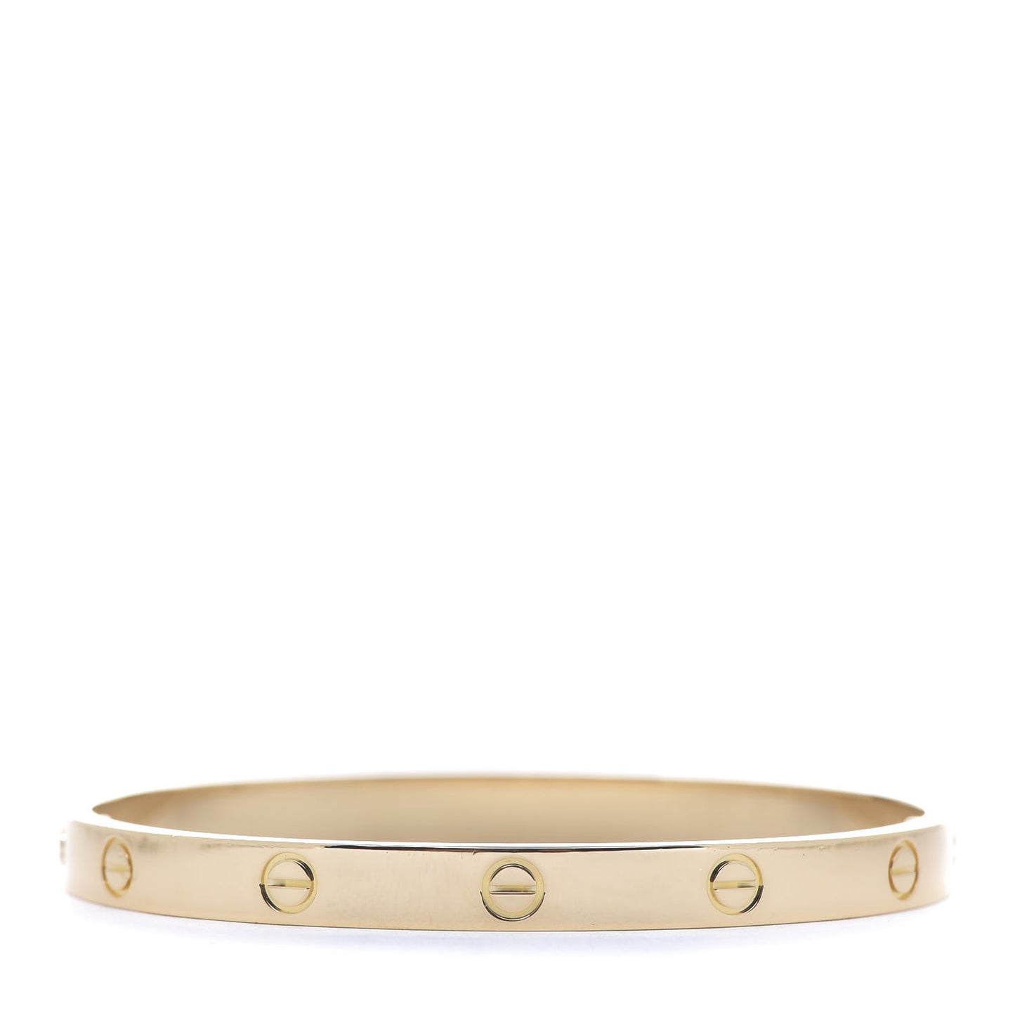 18K Yellow Gold LOVE Bracelet 19