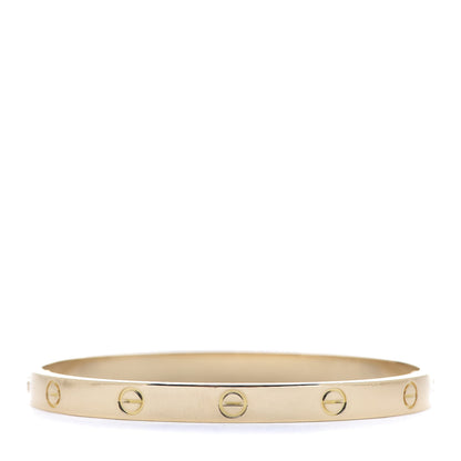 Cartier 18K Yellow Gold LOVE Bracelet 19 2 of 5