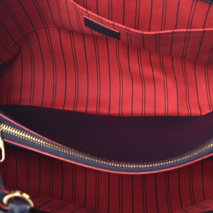 Louis Vuitton Empreinte Montaigne GM Marine Rouge 5 of 9