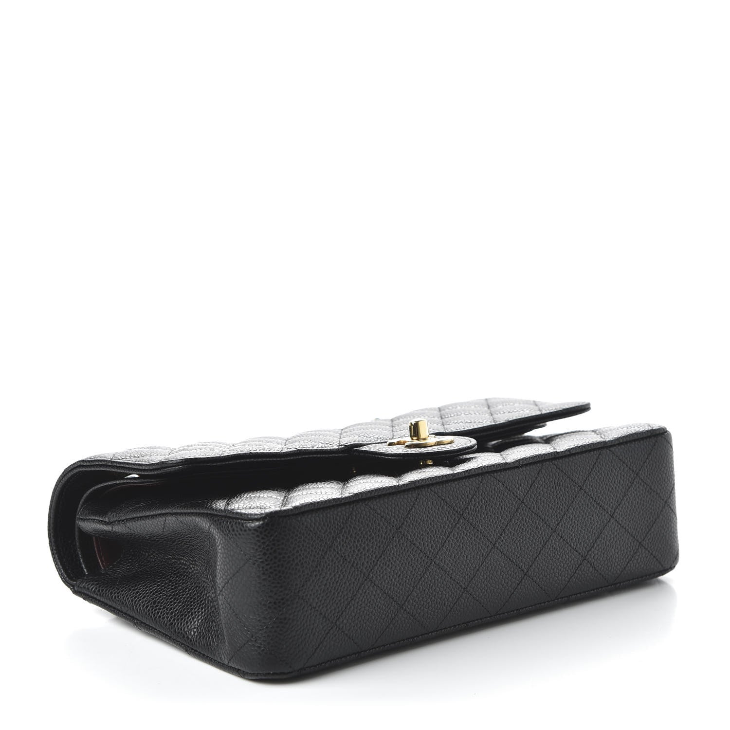 Chanel Caviar Quilted Medium Double Flap Black 4 of 11