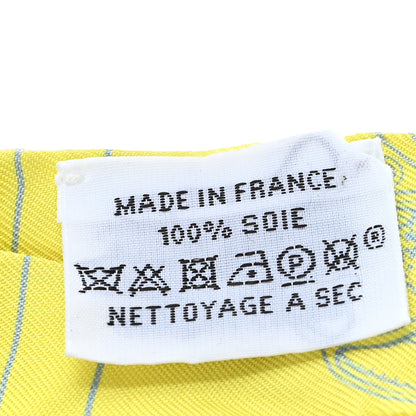 Hermes Silk Brides de Gala en Fleurs Twilly Mastic Multicolor 3 of 5