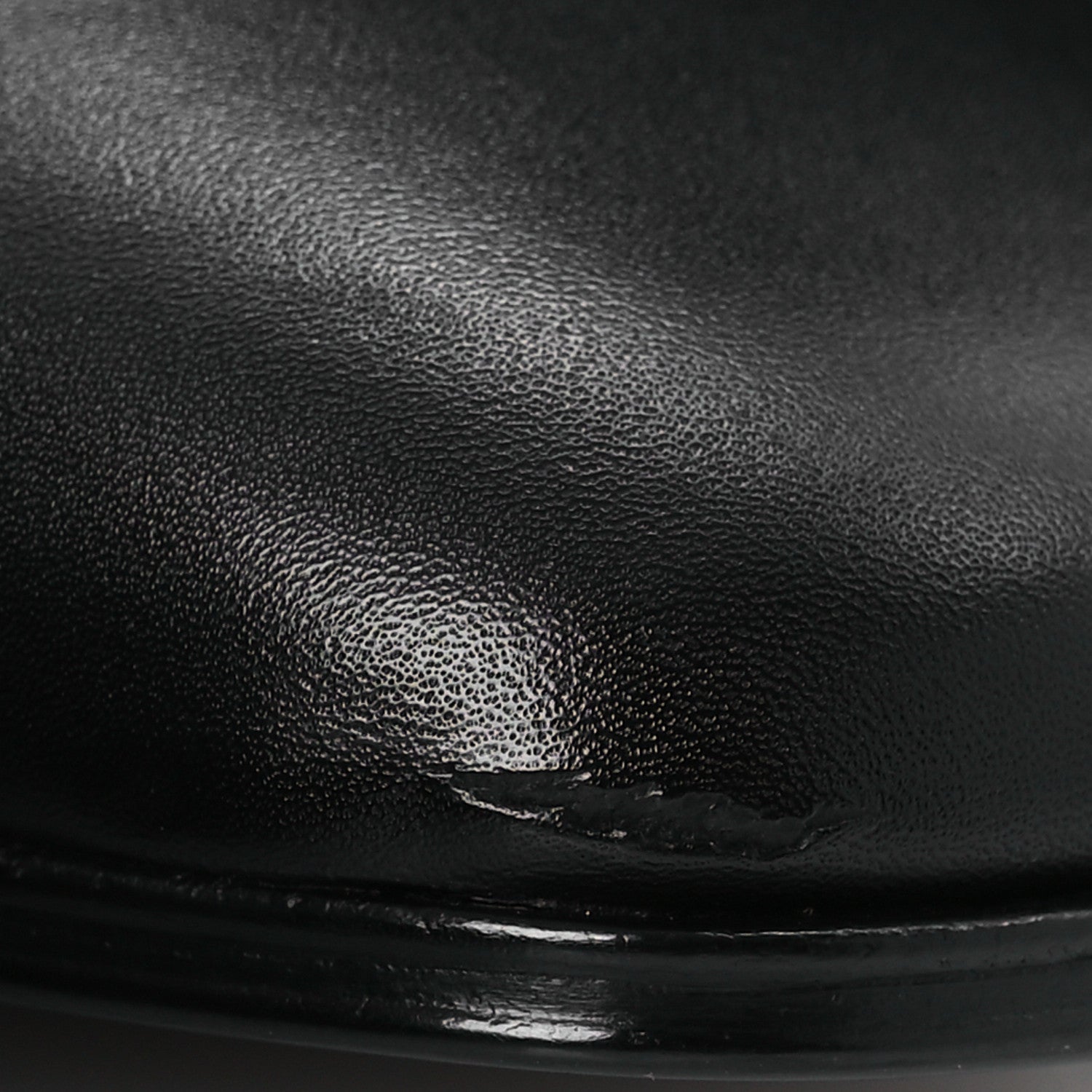 Saint Laurent Calfskin Mens Terry 45 Boots 42 Black 13 of 14