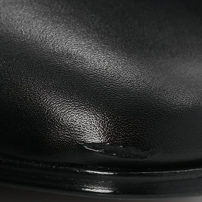 Saint Laurent Calfskin Mens Terry 45 Boots 42 Black 13 of 14