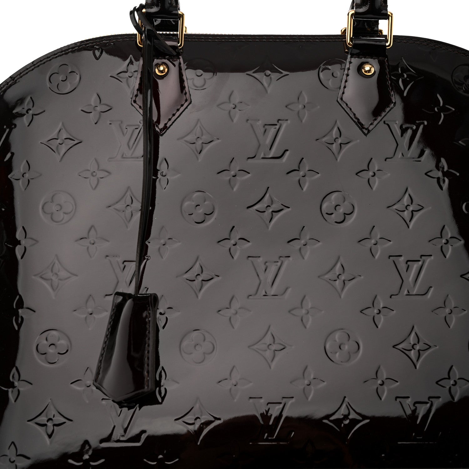 Louis Vuitton Vernis Alma GM Amarante 8 of 10