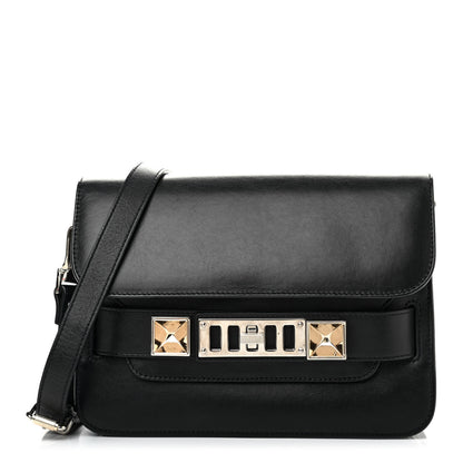 Proenza Schouler Smooth Calfskin Mini PS11 Classic Shoulder Bag Black 1 of 4