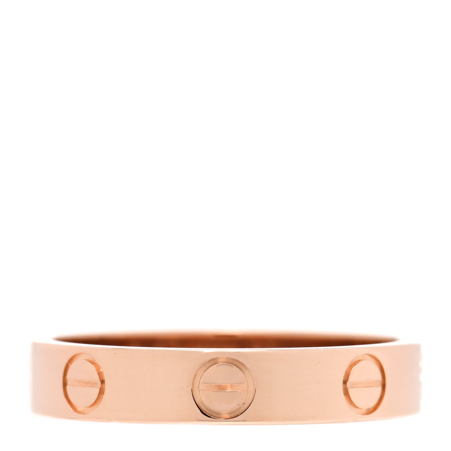 Cartier 18K Pink Gold 3.5mm LOVE Wedding Band Ring 52 6 1 of 5