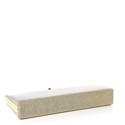 Jimmy Choo Lame Glitter Oversized Clutch Light Bronze 4 of 6