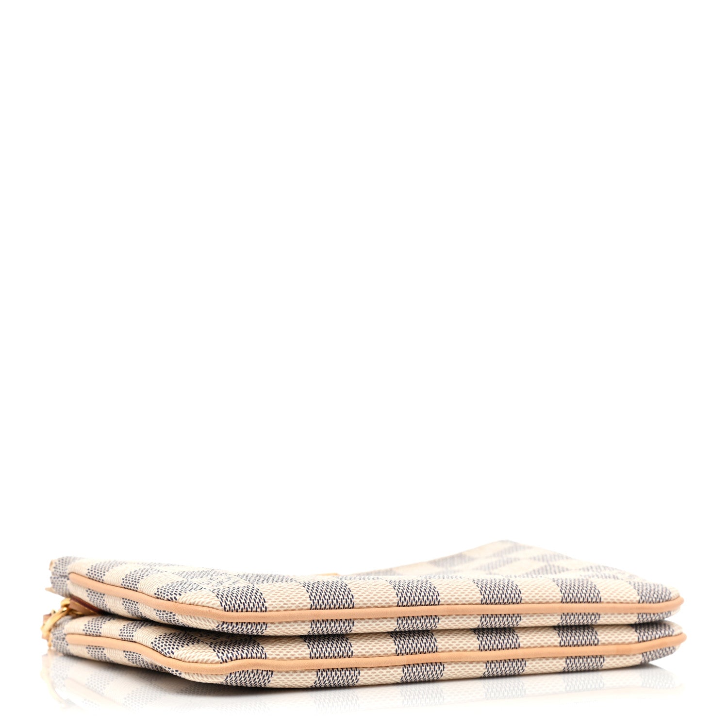 Louis Vuitton Damier Azur Double Zip Pochette 4 of 9
