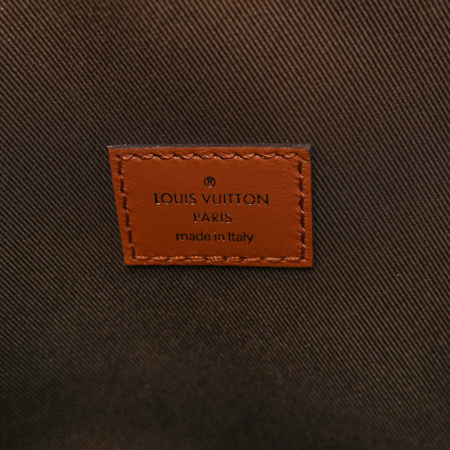 Reverse Monogram Loop Hobo