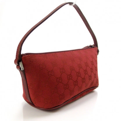Gucci Monogram Pochette Red 3 of 10