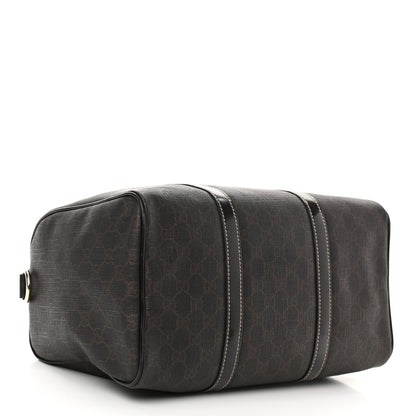 Gucci GG Supreme Monogram Medium Boston Dark Brown 4 of 10