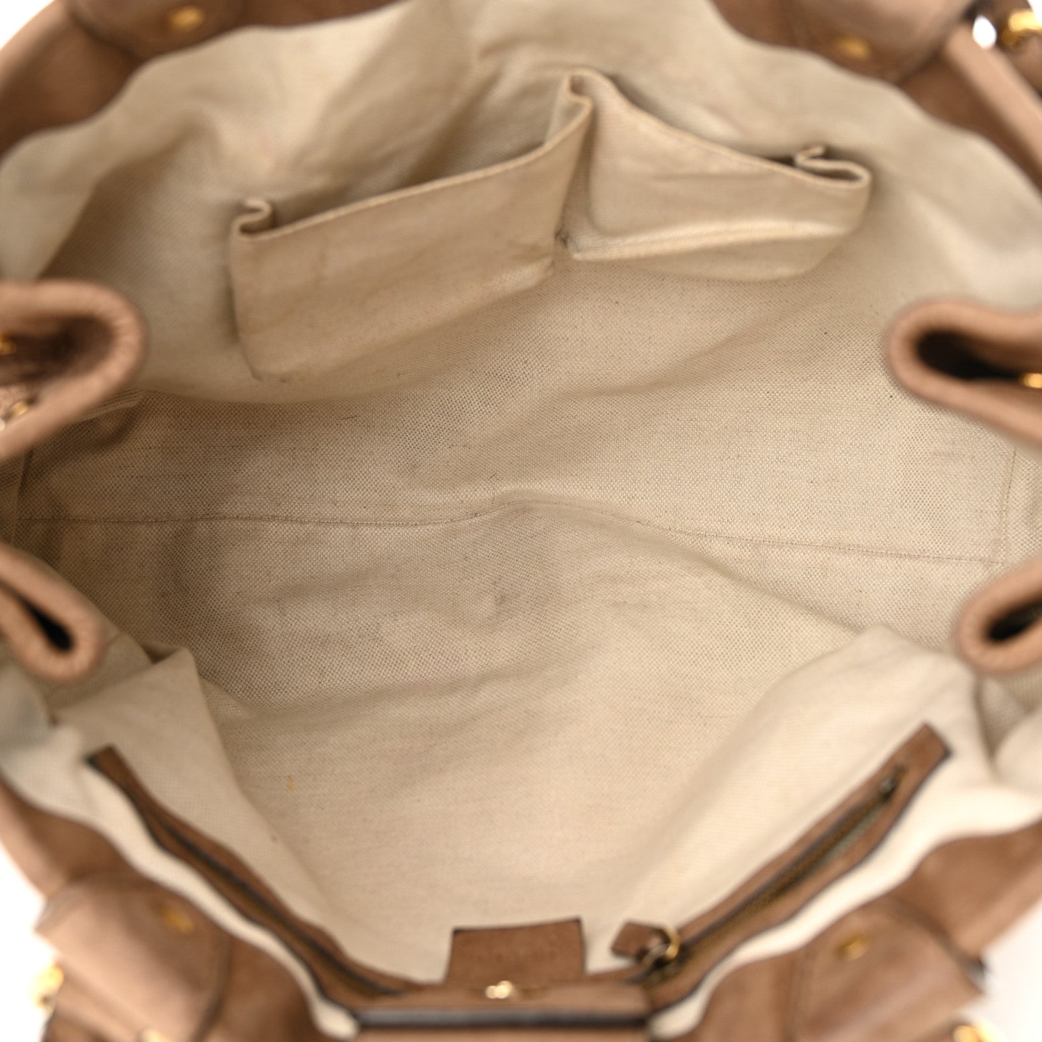Gucci Suede Medium GG Running Tote Brown 5 of 14