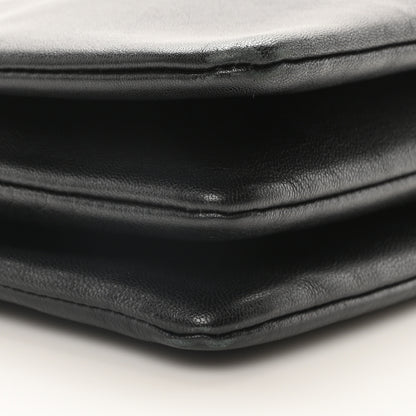 Celine Lambskin Small Trio Crossbody Bag Black 10 of 11